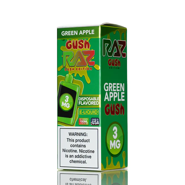 100ml Green Apple Gush by Raz