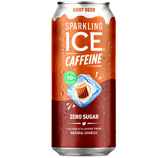Sparkling Ice + Caffeine 16oz Root Beer