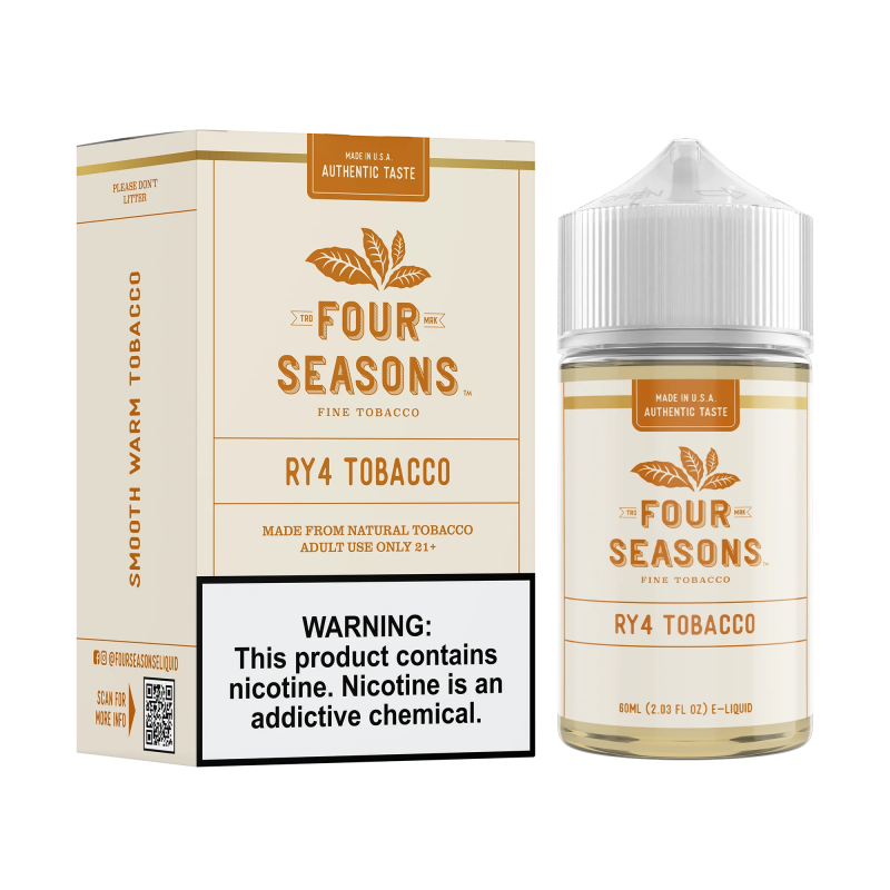 Four Seasons 60ml RY4 Tobacco