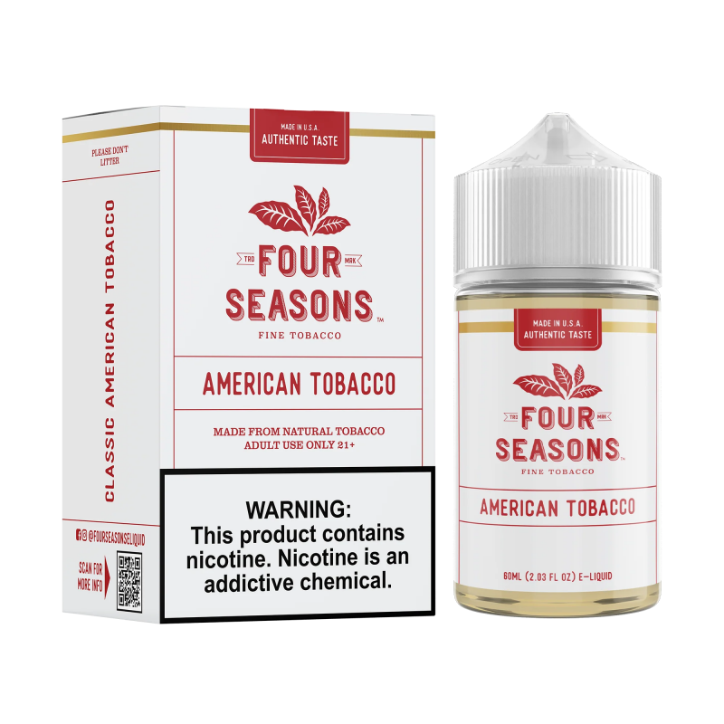Four Seasons 60ml American Tobacco